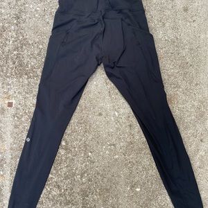 Lululemon Fast & Free leggings (black)
